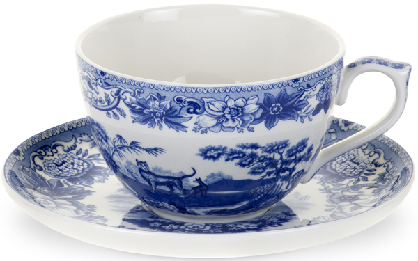 Cup and Saucer Jumbo Aesops Fables